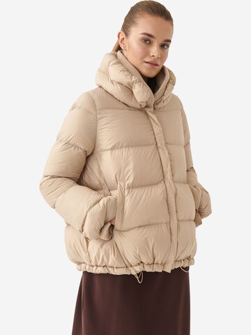 TATUUM Between-season jacket 'Bubo' in Beige: front