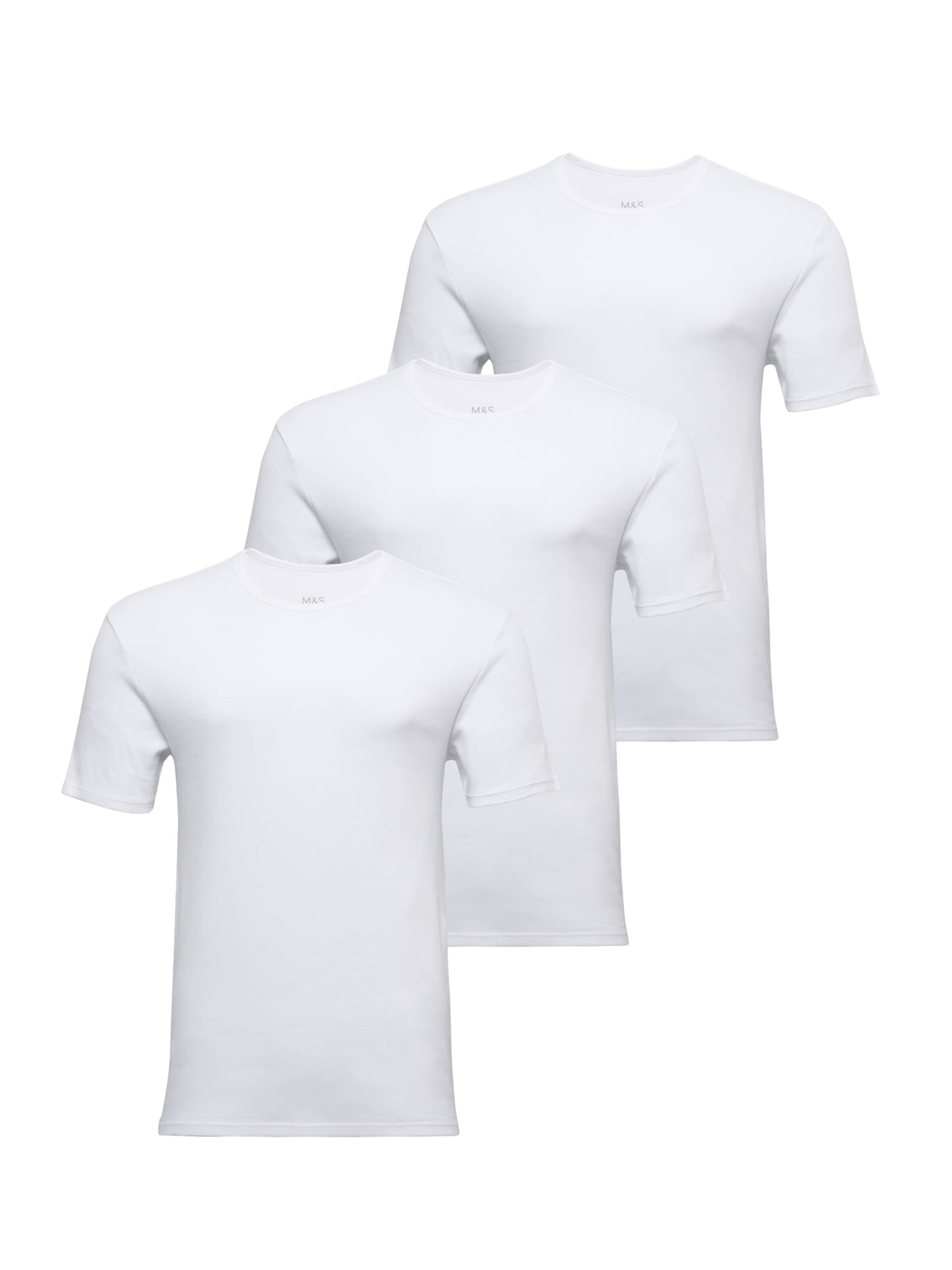 Marks & Spencer Shirt in White: front