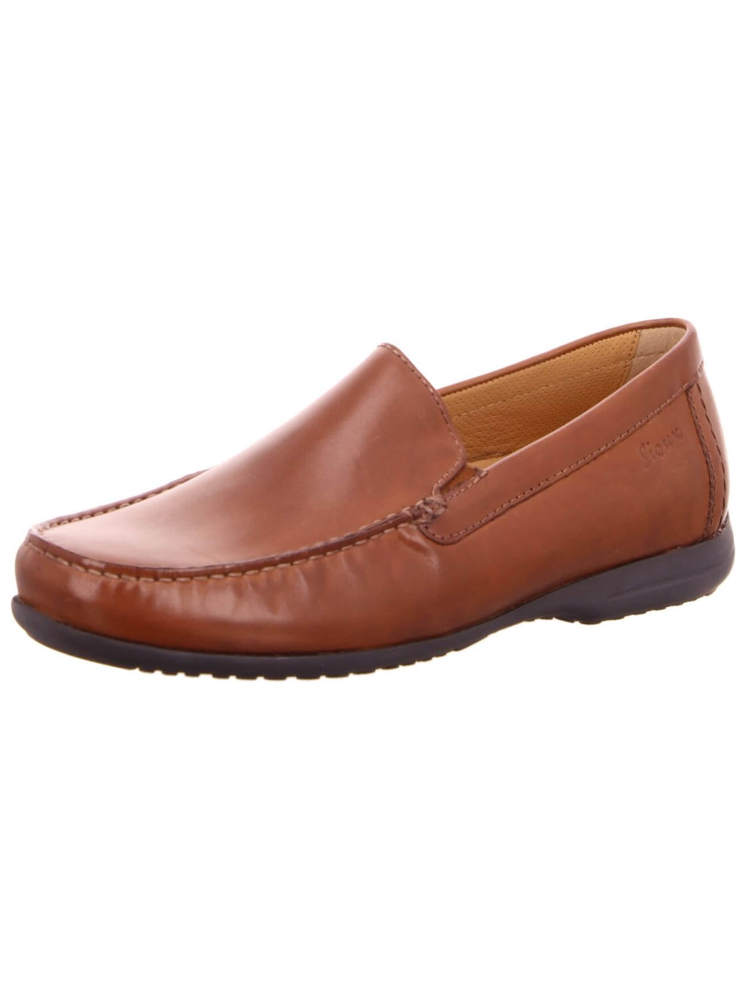 SIOUX - Mocasines 'Slipper Herren 36621 Echtleder in braun' en marrón: frente