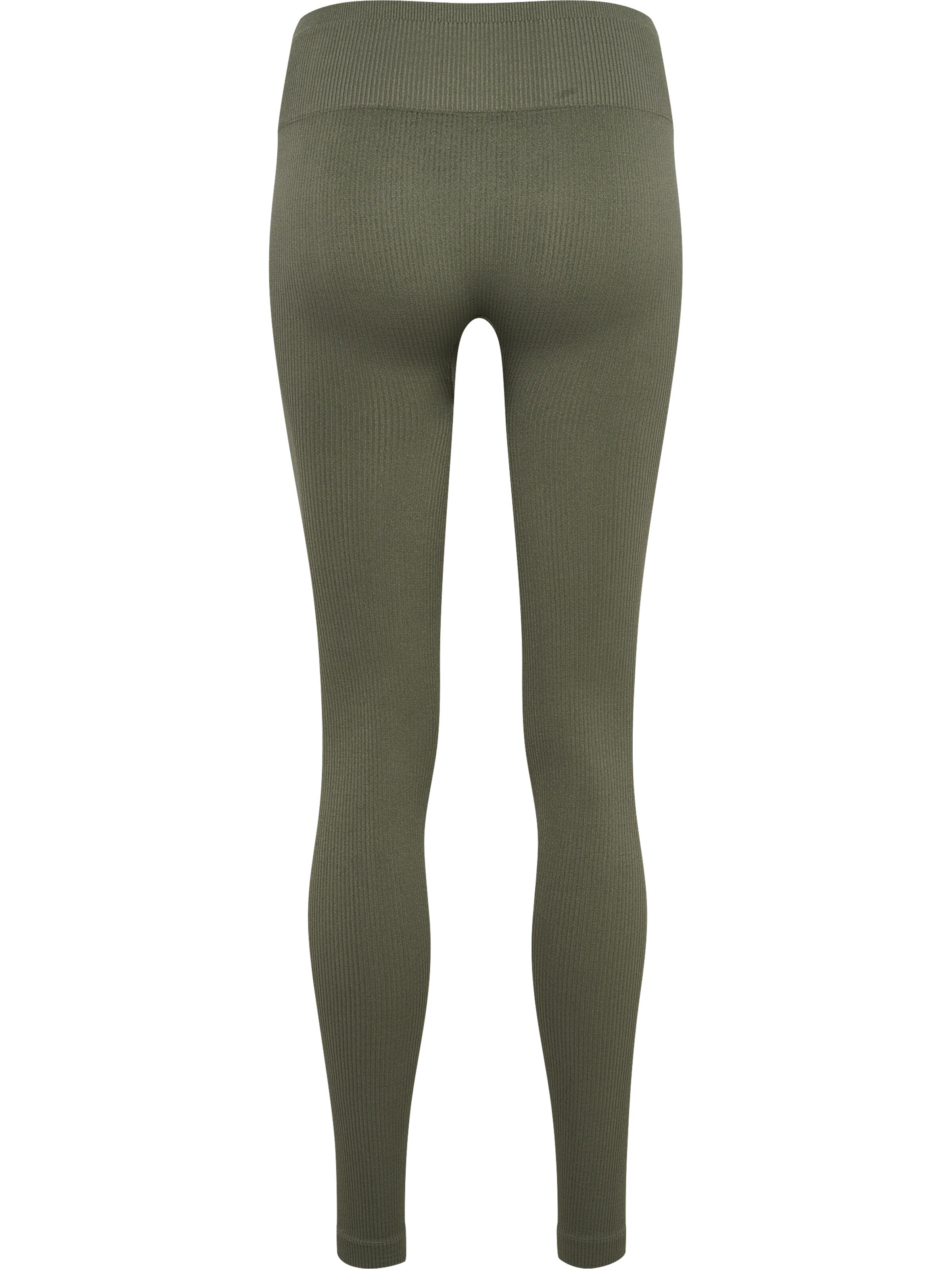 Hummel Skinny Sporthose in Grün