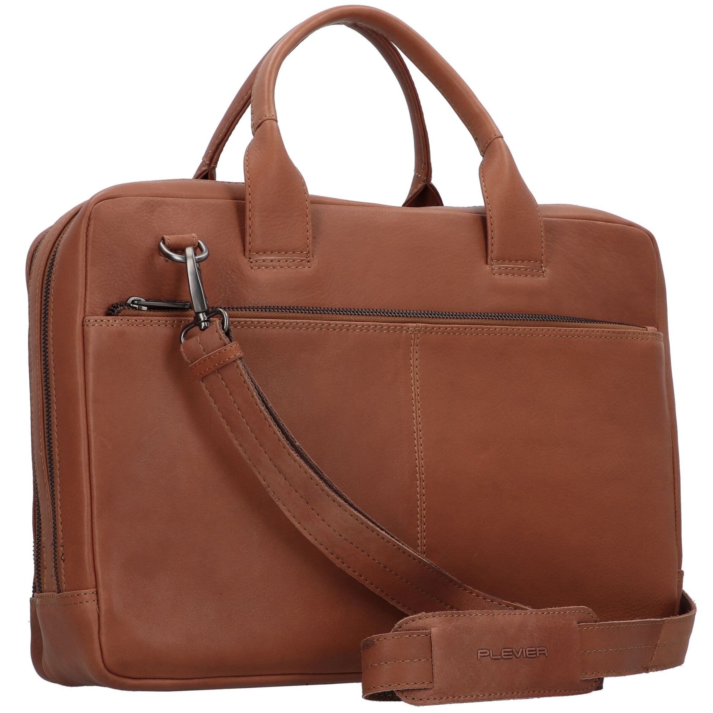 Plevier Document bag in Brown