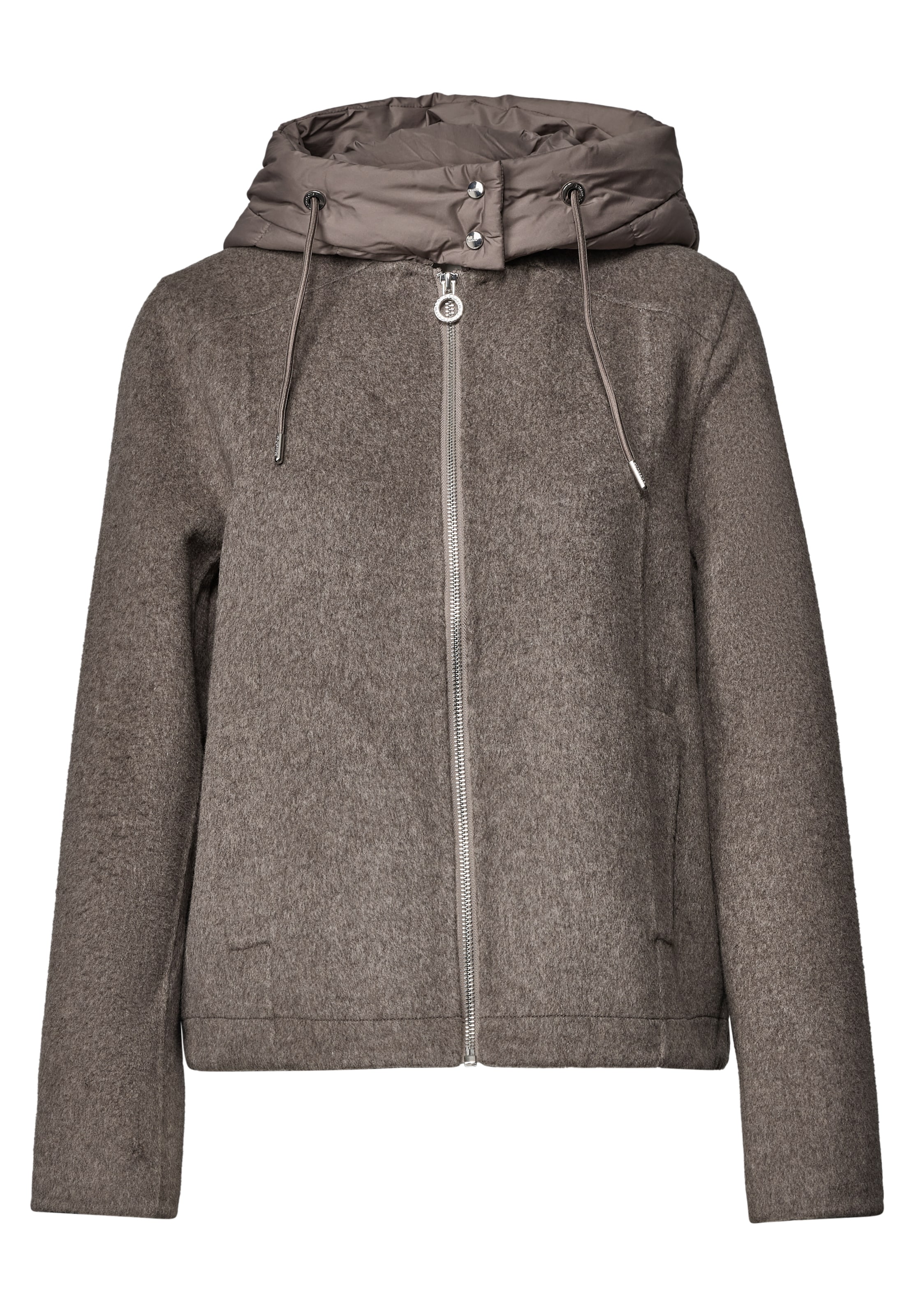 STREET ONE - Chaqueta de entretiempo en marrón: frente