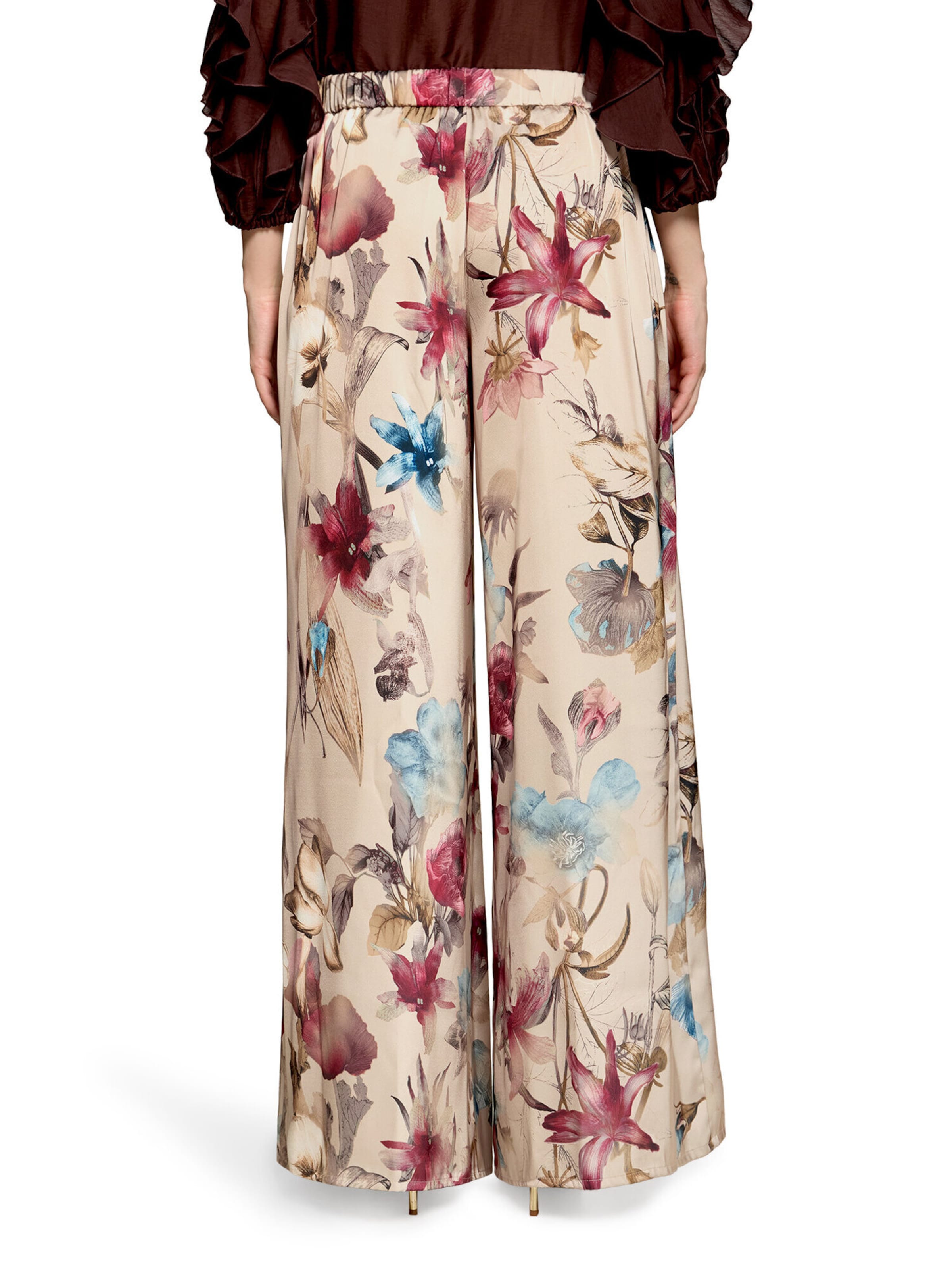 Wide Leg Pantalon Vera Mont en marron