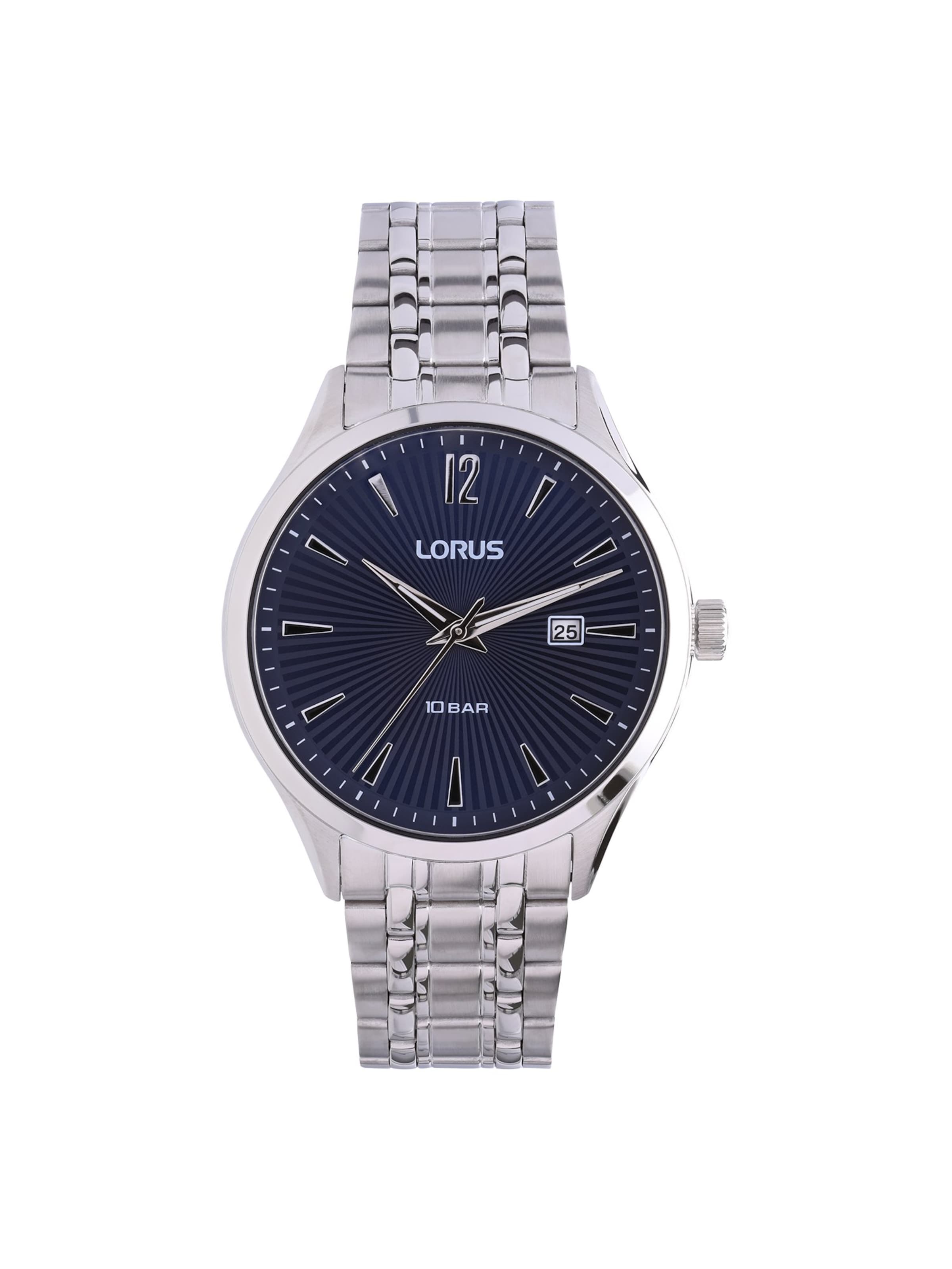 LORUS Analog watch 'Klassisch' in Silver: front