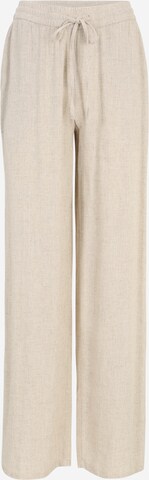 Loosefit Pantalon 'LEILANI' Noisy May Tall en beige : devant