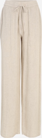 Loosefit Pantalon 'LEILANI' Noisy May Tall en beige : devant