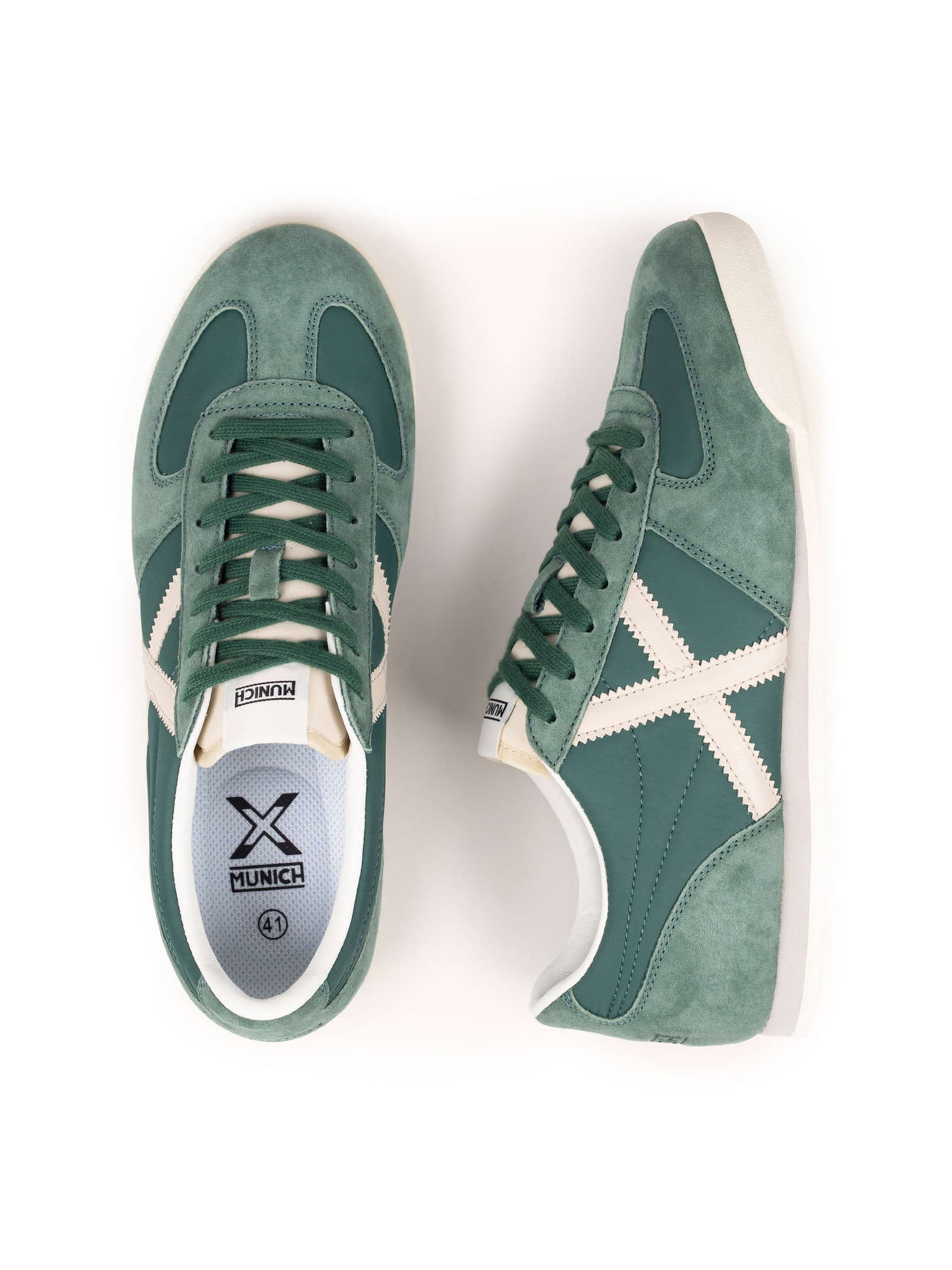 Baskets basses 'Stereo' MUNICH en vert