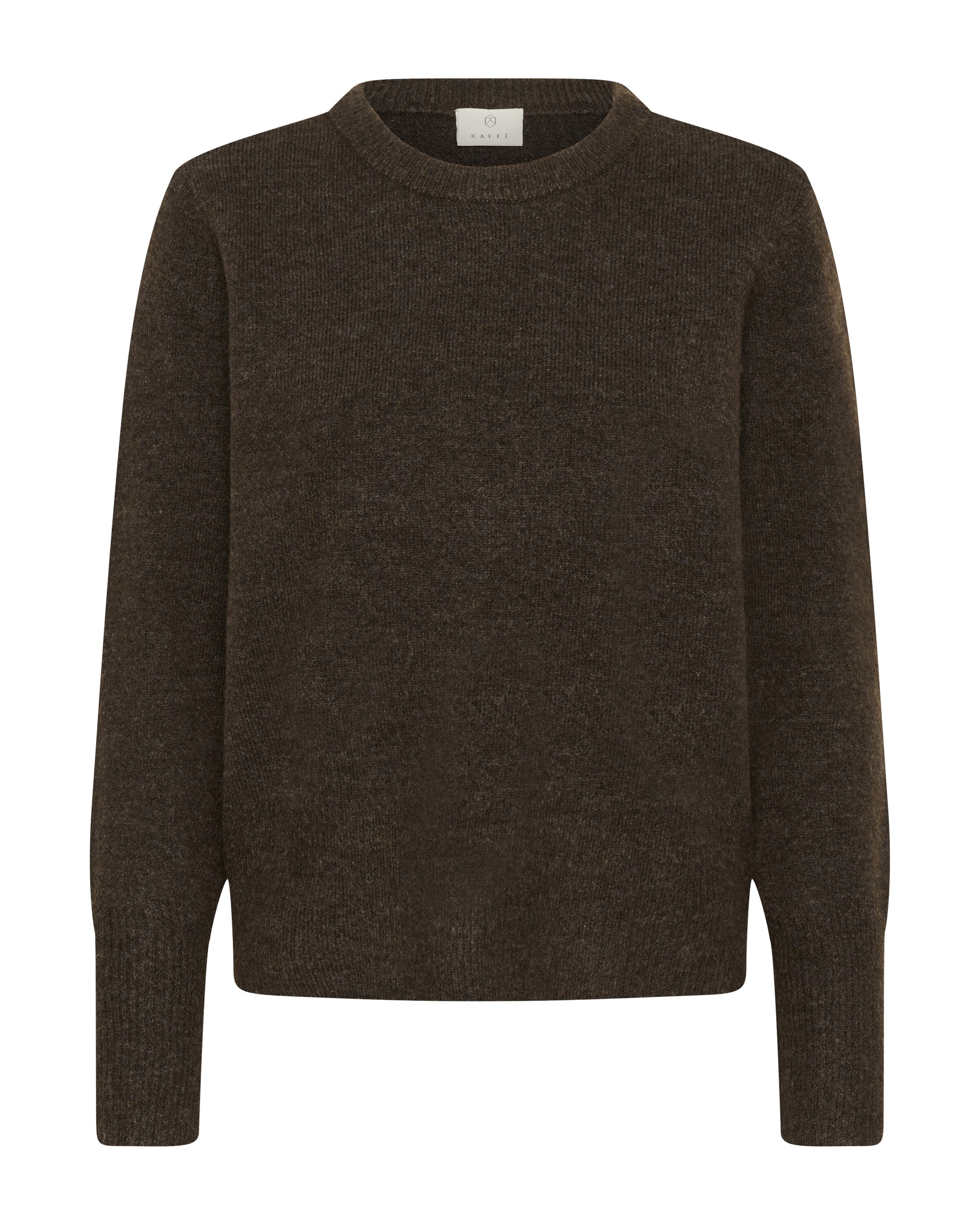 Kaffe Pullover 'KANiel' in Braun: Vorderseite