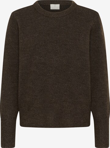 Pull-over 'KANiel' Kaffe en marron : devant