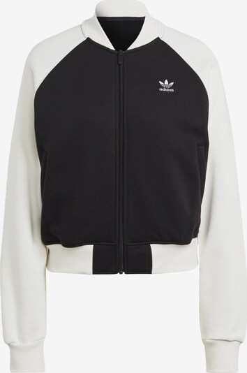 ADIDAS ORIGINALS Sweat jacket 'Adicolor Classics' in Black / White, Item view