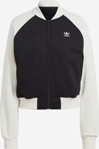 ADIDAS ORIGINALS Overgangsjakke i sort: forside