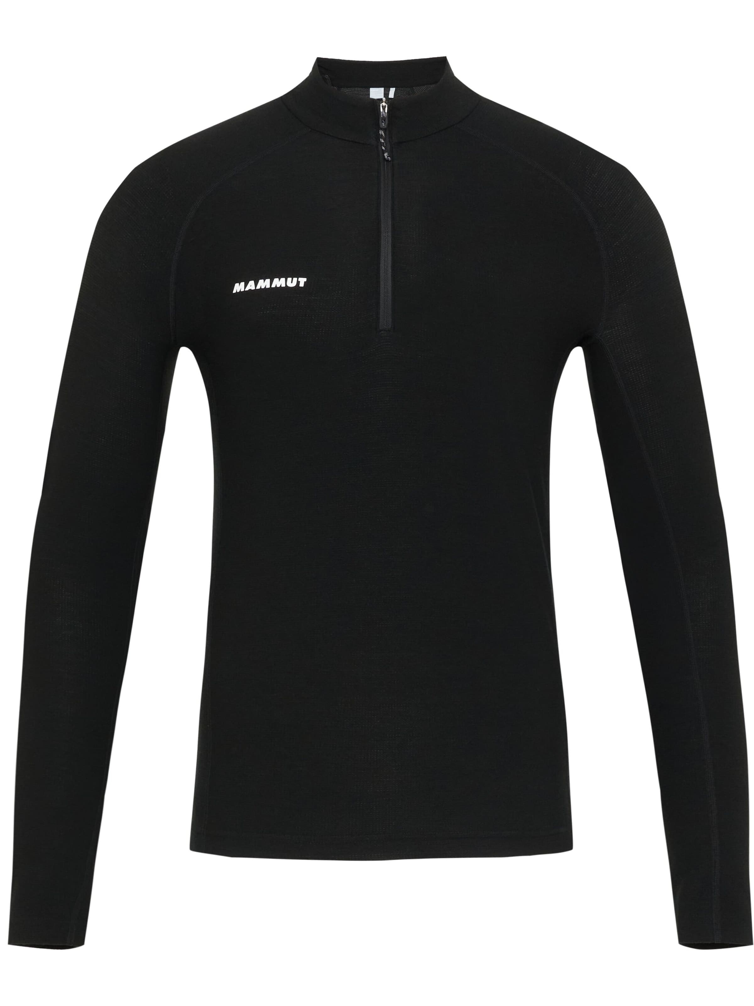 MAMMUT Shirt in S in schwarz / weiß, Produktansicht