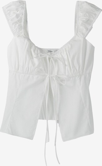 Bershka Bluse i hvit, Produktvisning