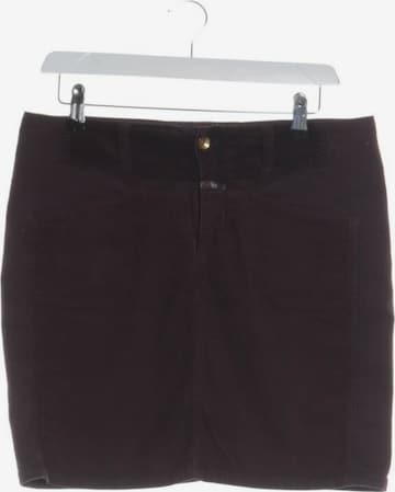 Closed Skirt in S in Purple: front