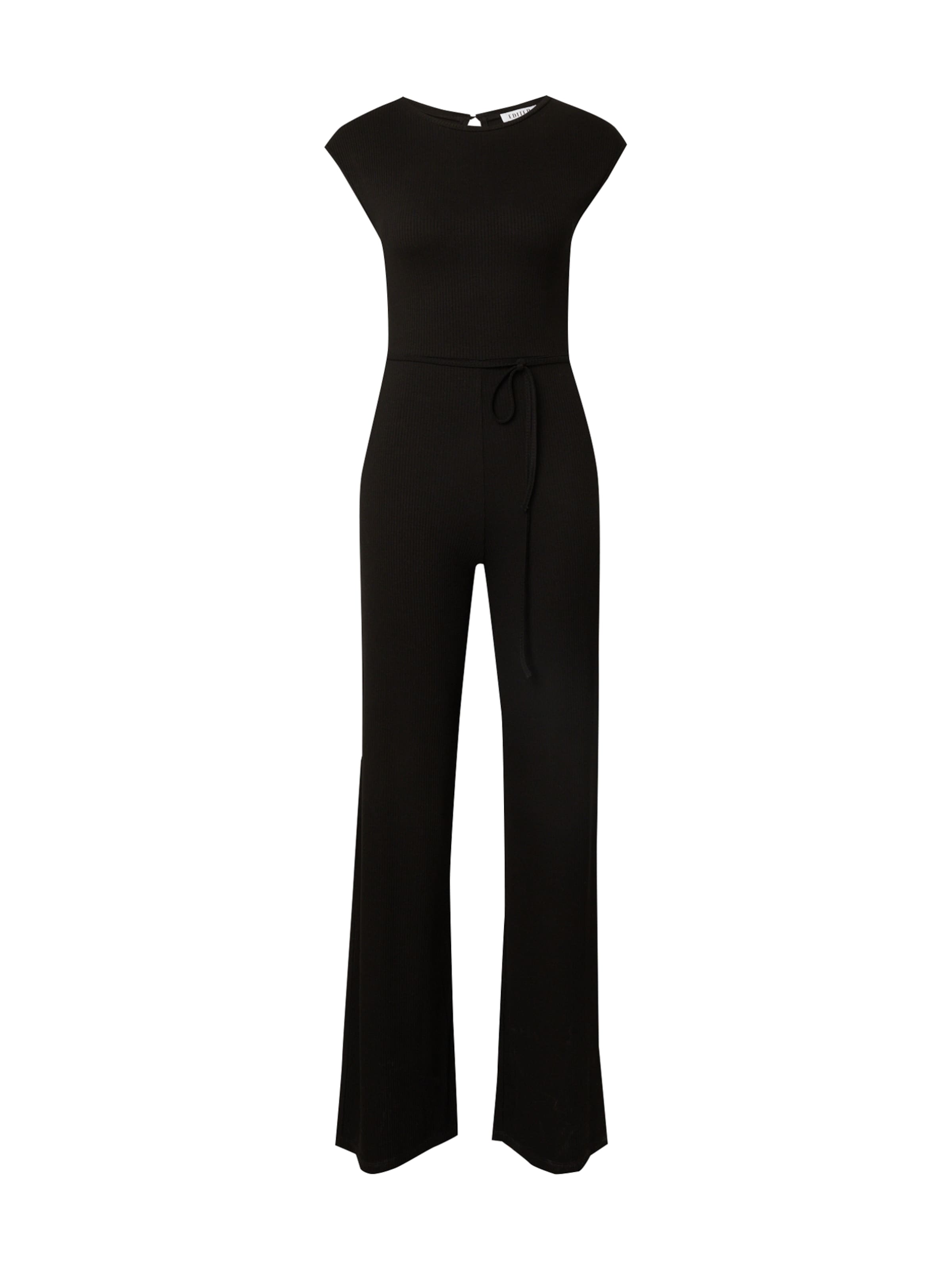 EDITED - Jumpsuit 'Maribelle' en negro: frente