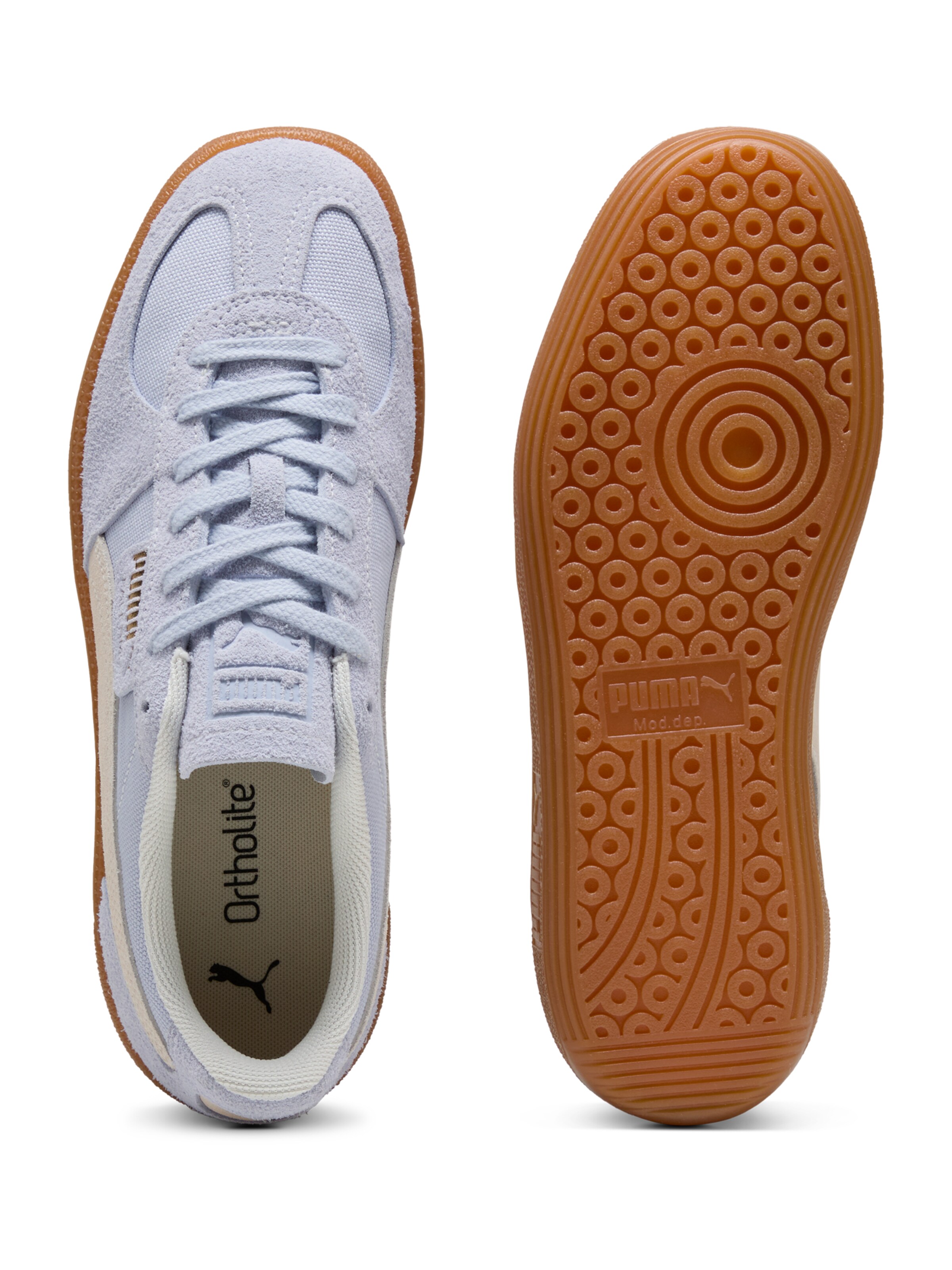 PUMA Matalavartiset tennarit 'Palermo' värissä harmaa