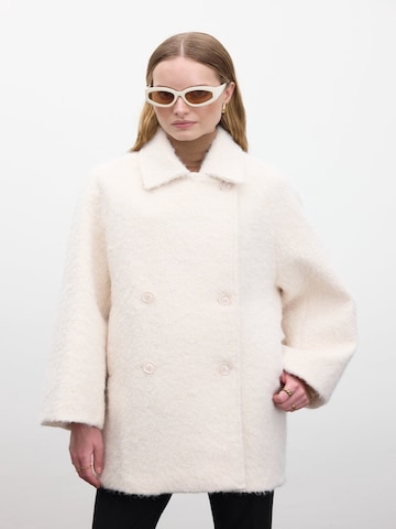 Manteau mi-saison MANUKA en beige : devant