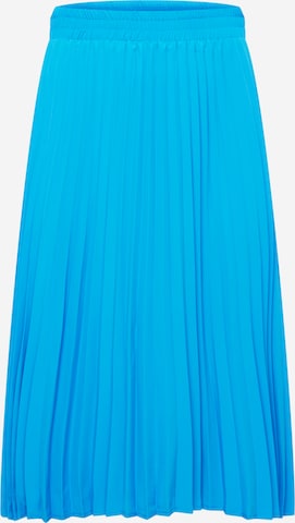 Gina Tricot Curve Sukně – modrá: přední strana