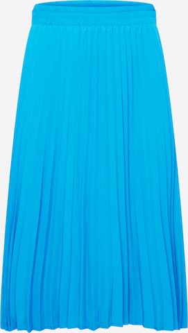 Gina Tricot Curve Rok in Blauw: voorkant