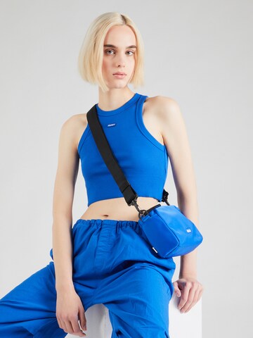 HUGO Top in Blauw: voorkant