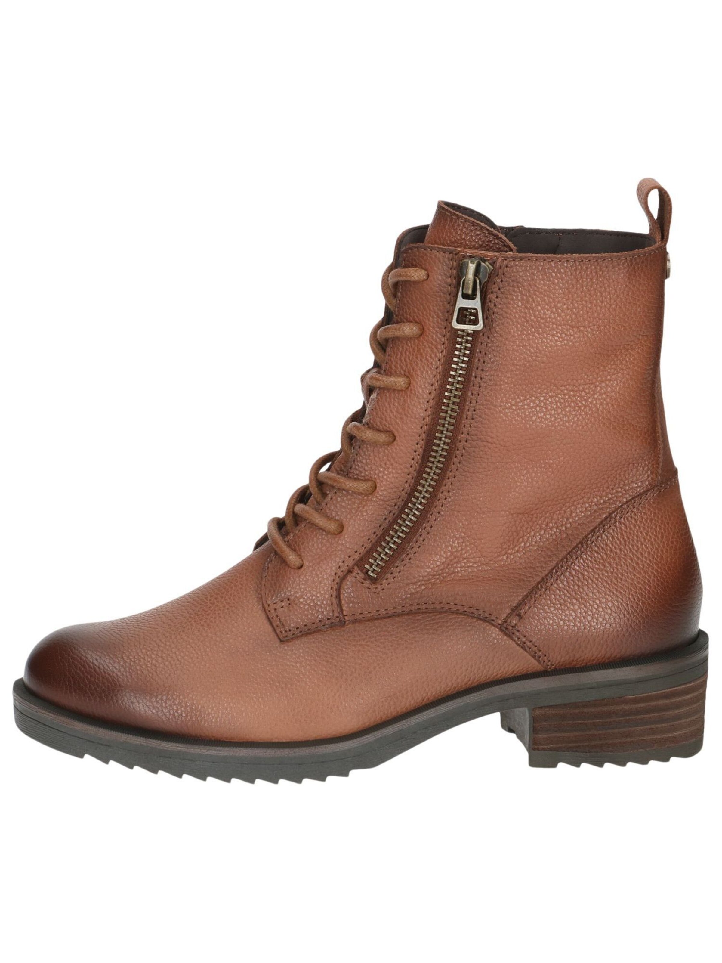 CAPRICE Schnürstiefelette in Braun