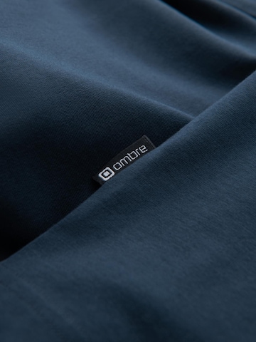 Ombre Shirt in Blauw