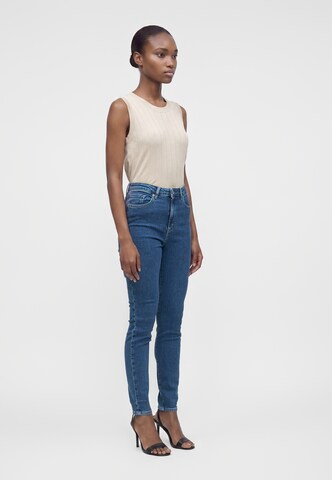 KARL LAGERFELD JEANS Skinny Kavbojke | modra barva
