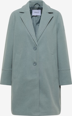 Manteau mi-saison CECIL en vert : devant