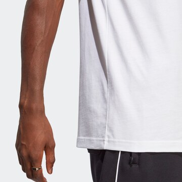 T-Shirt 'Adicolor Classics Trefoil' ADIDAS ORIGINALS en blanc