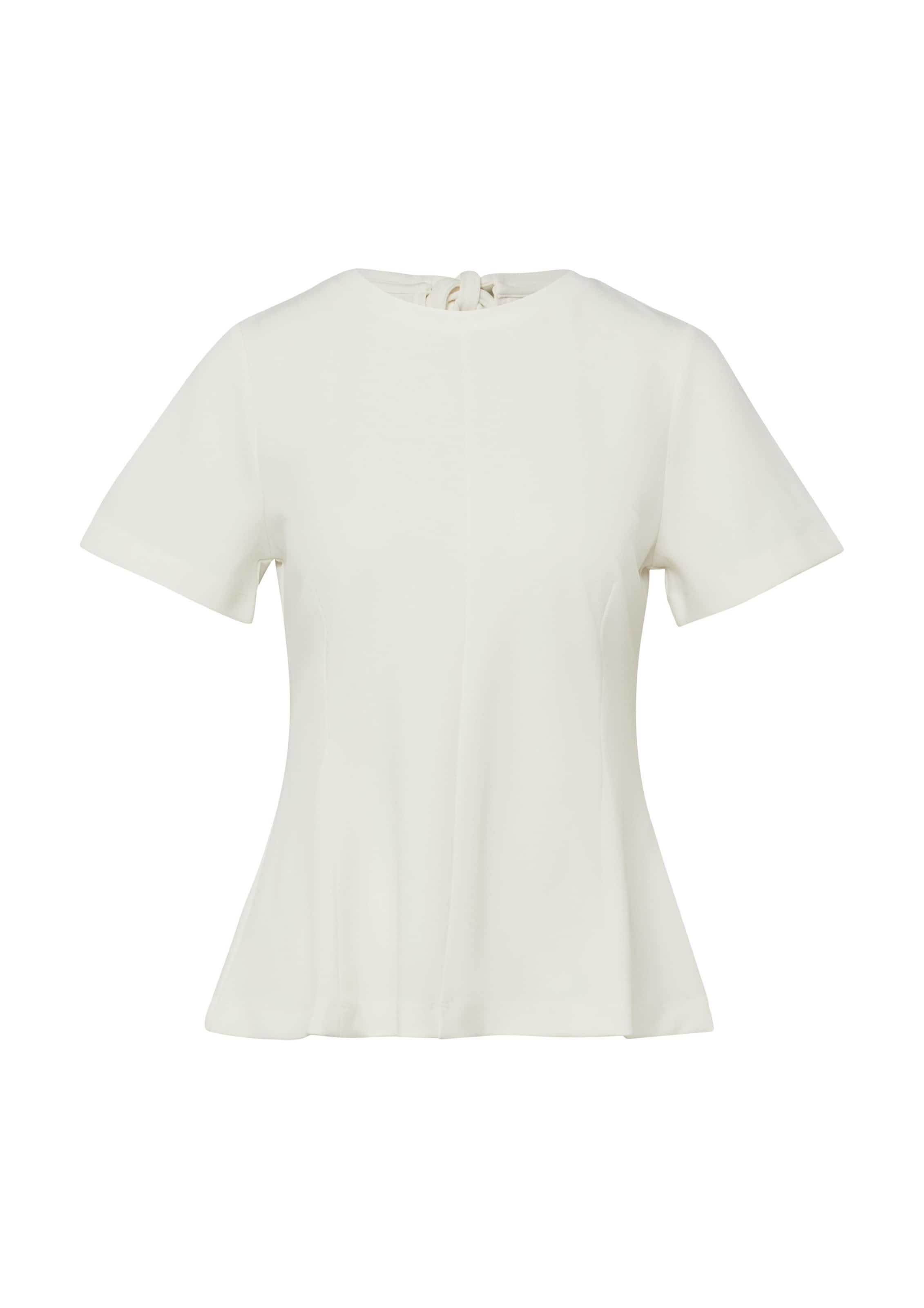 T-shirt s.Oliver BLACK LABEL en beige : devant