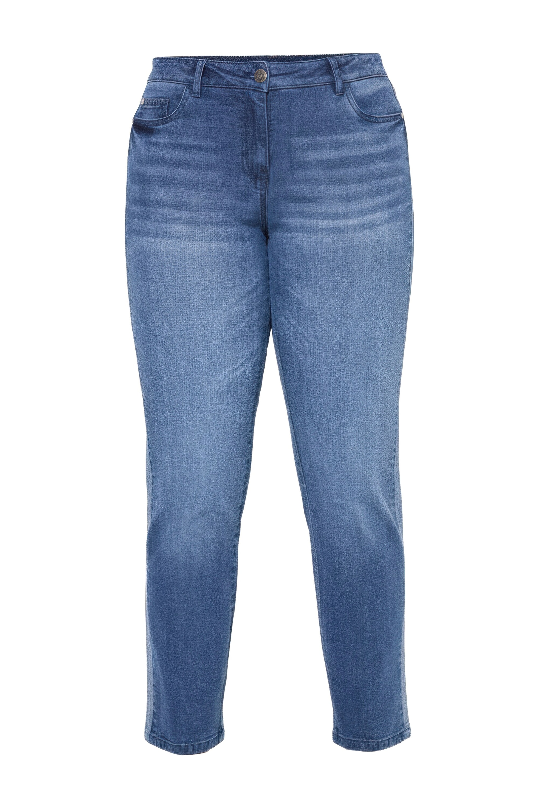 Angel of Style Regular Jeans in Blue: front