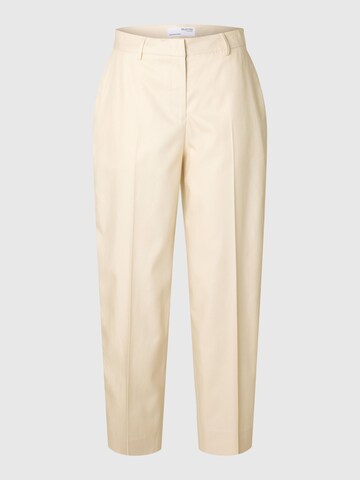 SELECTED FEMME Loose fit Trousers in Grey: front