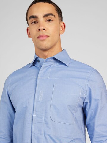 Coupe regular Chemise 'Secret' G-STAR en bleu