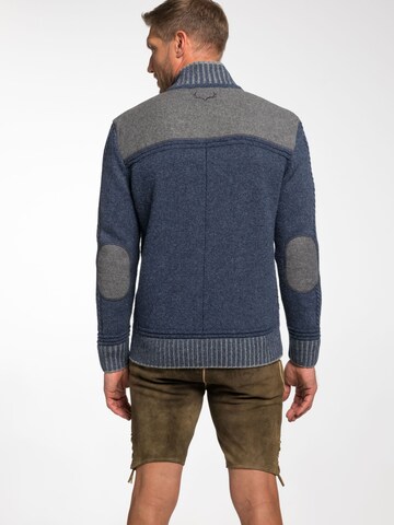 SPIETH & WENSKY Strickjacke 'Erato' in Blau