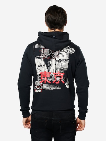 mėlyna KOROSHI Megztinis be užsegimo