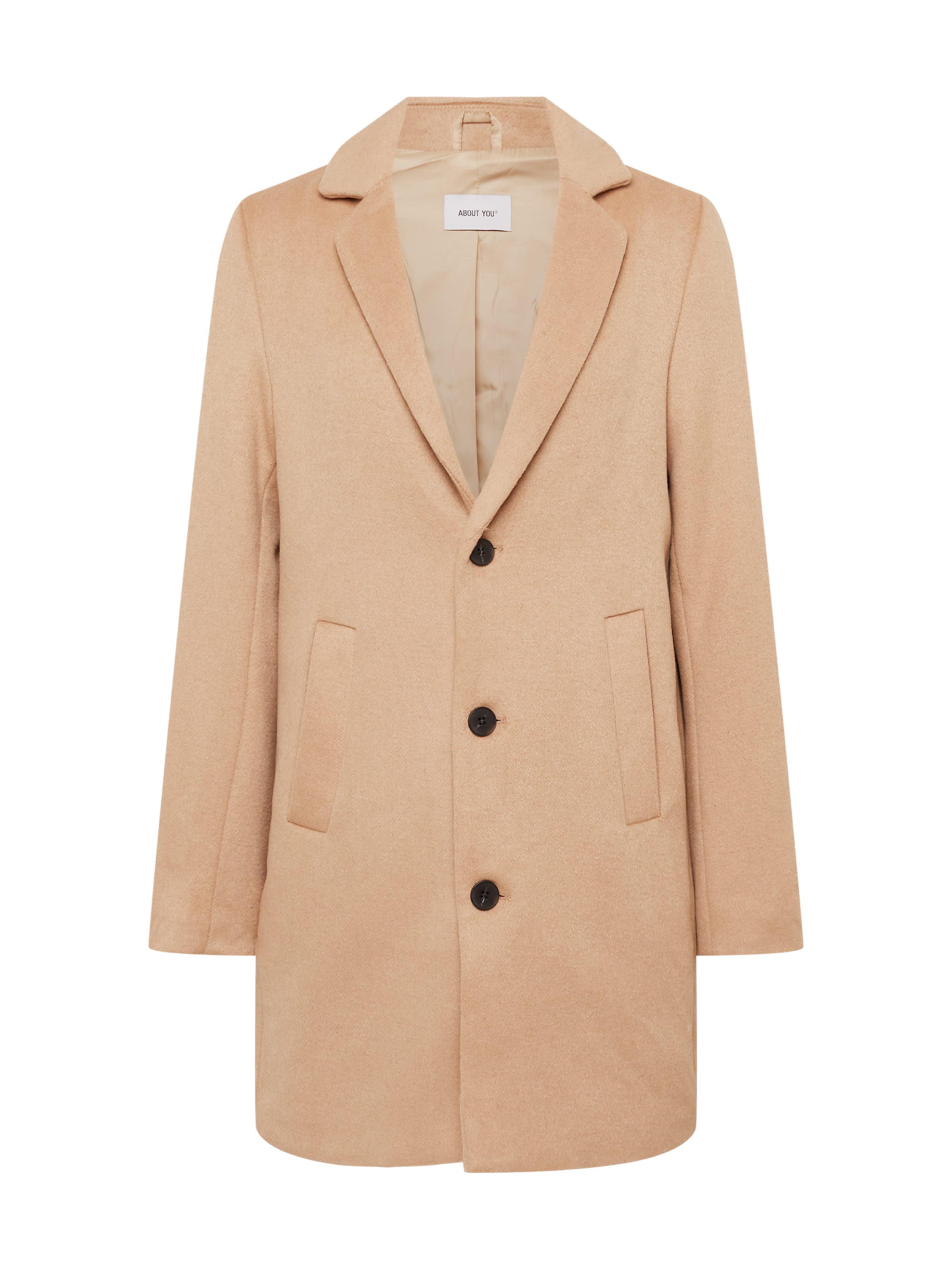 ABOUT YOU Преходно палто 'Maddox' в бежово: отпред