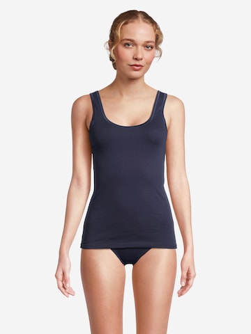 CON-TA Undershirt 'Feinripp' in Blue