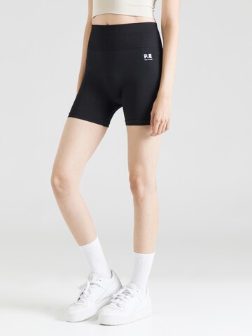 Skinny Pantaloni sportivi 'Restore Seamless 5' di P.E Nation in nero: frontale