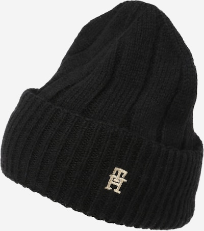 TOMMY HILFIGER Beanie in Gold / Black, Item view