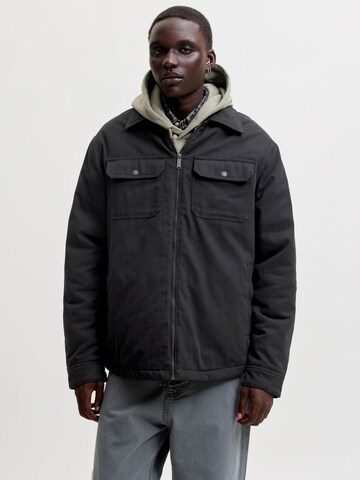 Giacca di mezza stagione di JACK & JONES in nero: frontale