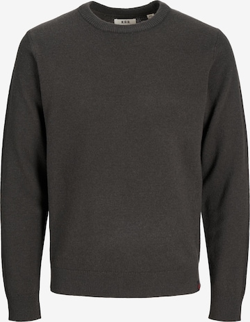 JACK & JONES Sweater 'Steve' in Grey: front