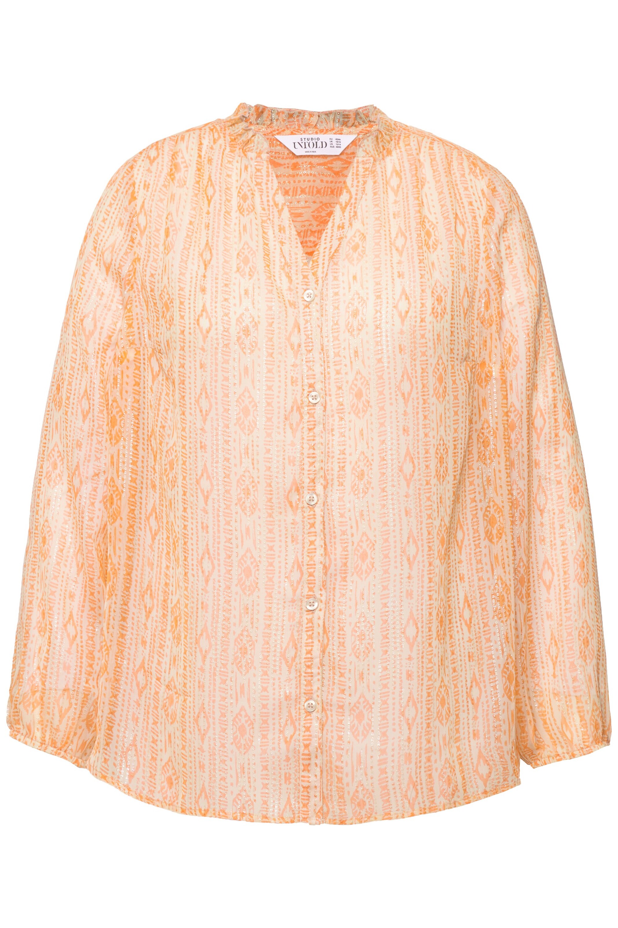 Studio Untold Bluse in Orange: Vorderseite