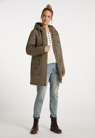 Parka d’hiver DreiMaster Vintage en vert