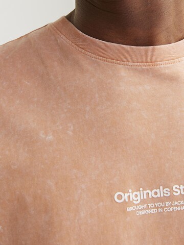 JACK & JONES Shirt 'JORVesterbro' in Orange