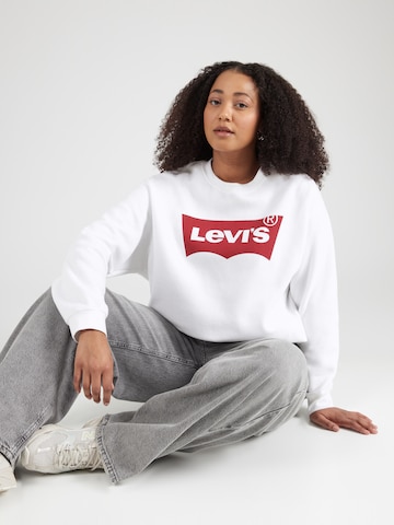 Levi's® Plus Sweatshirt 'EVERYDAY' i vit: framsida