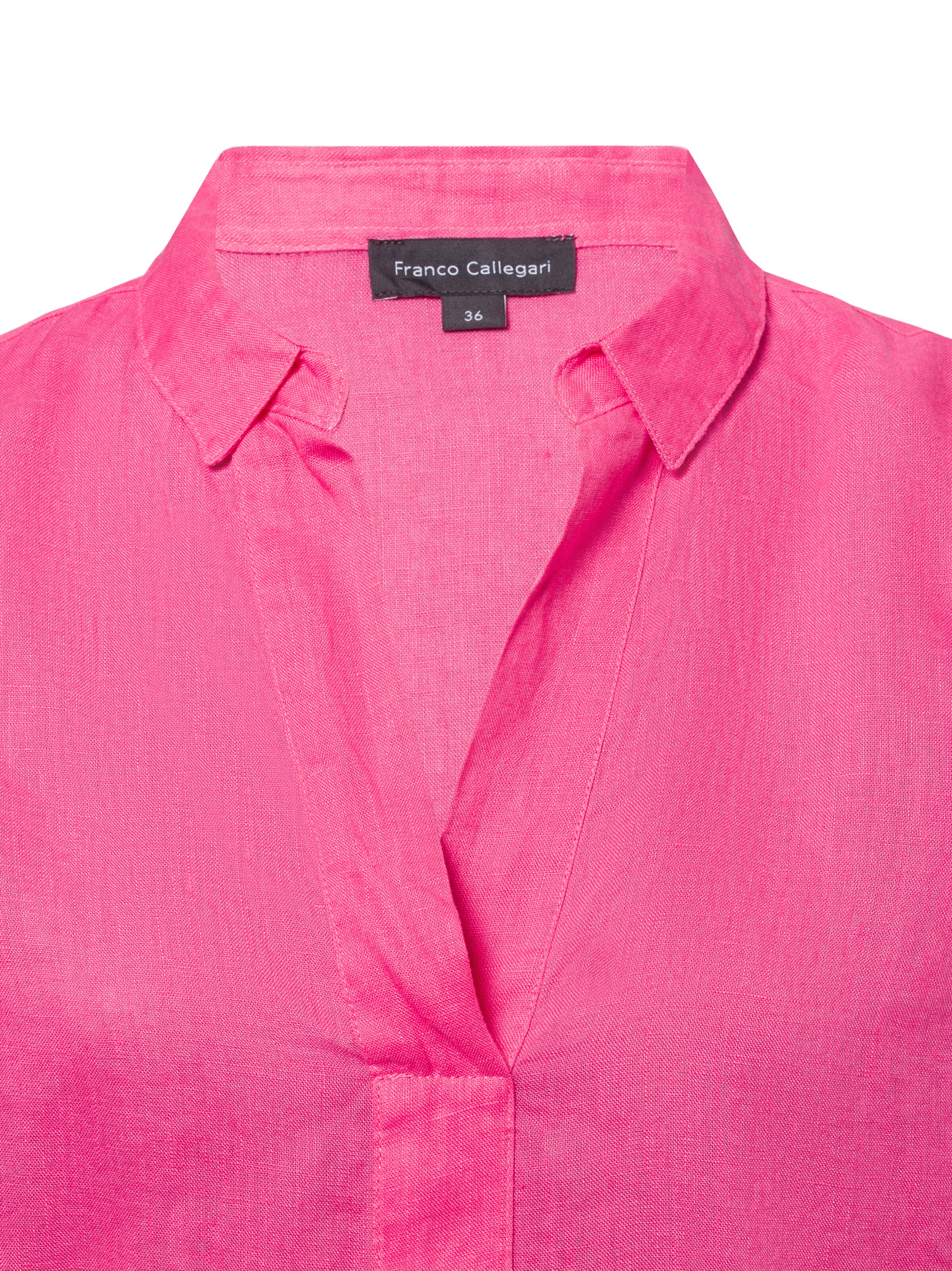 Franco Callegari Leinenbluse in Pink