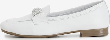 Mocassino di CAFè NOIR in bianco: frontale