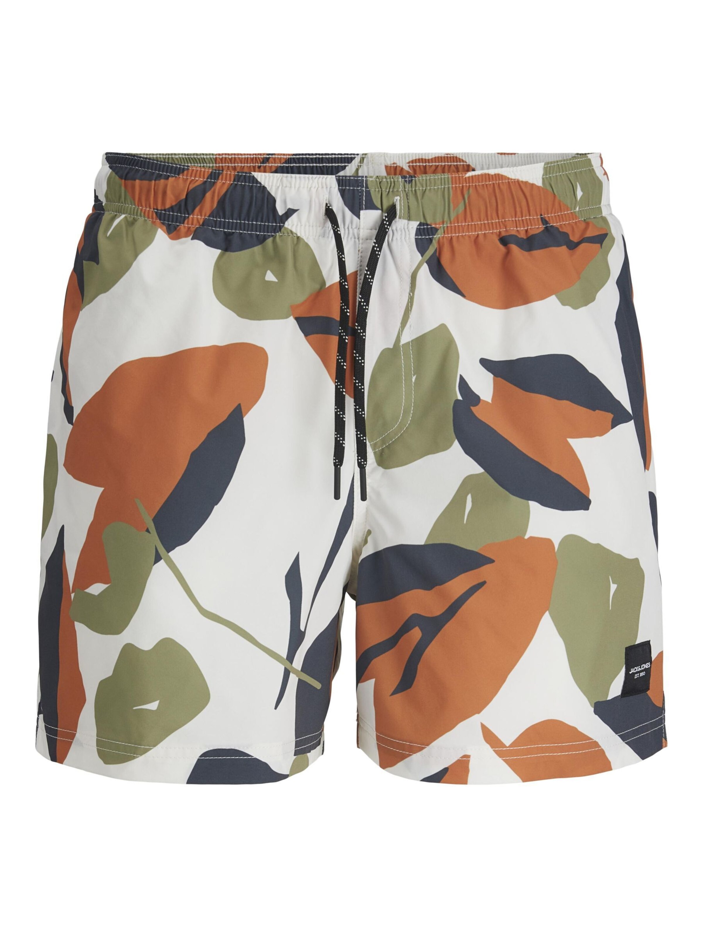 JACK & JONES Zwemshorts in Wit: voorkant
