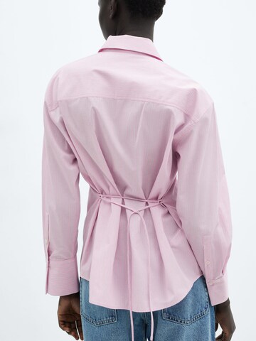 MANGO Bluse 'SEOUL' in Pink