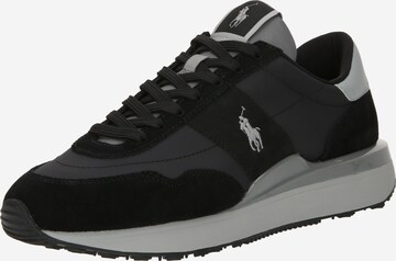 Sneaker low 'TRAIN 89' de la Polo Ralph Lauren pe negru: față